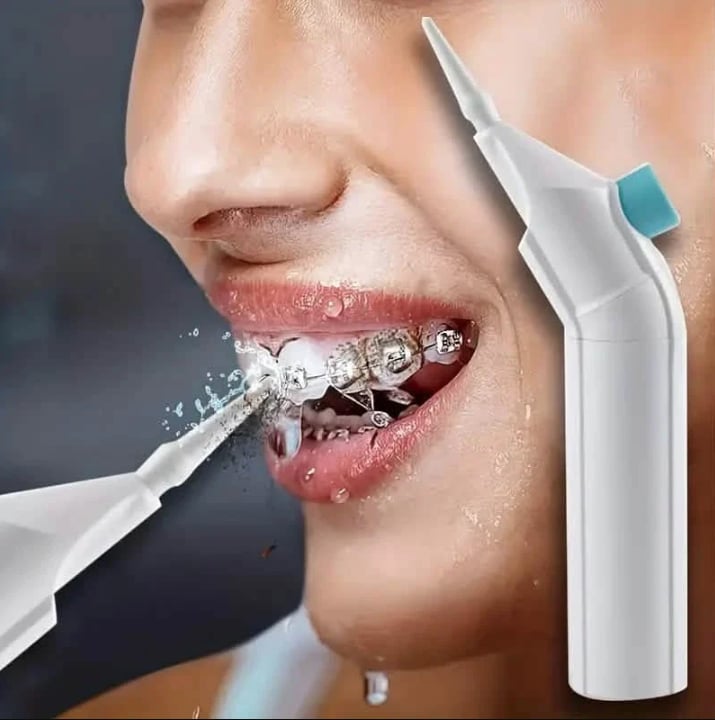 irrigador, salud, dientes, limpios, boca, sana