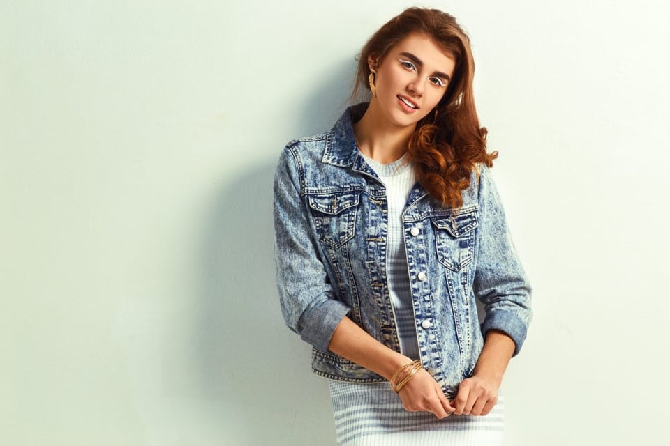 5 formas diferentes de usar una chaqueta denim y verte increíble!