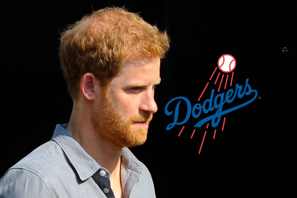 Príncipe Harry se disculpa por usar gorra de los Dodgers