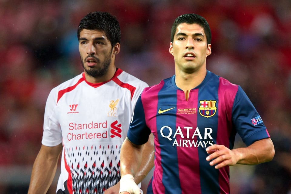 Luis Suárez compara sus mejores años entre Liverpool y Barcelona