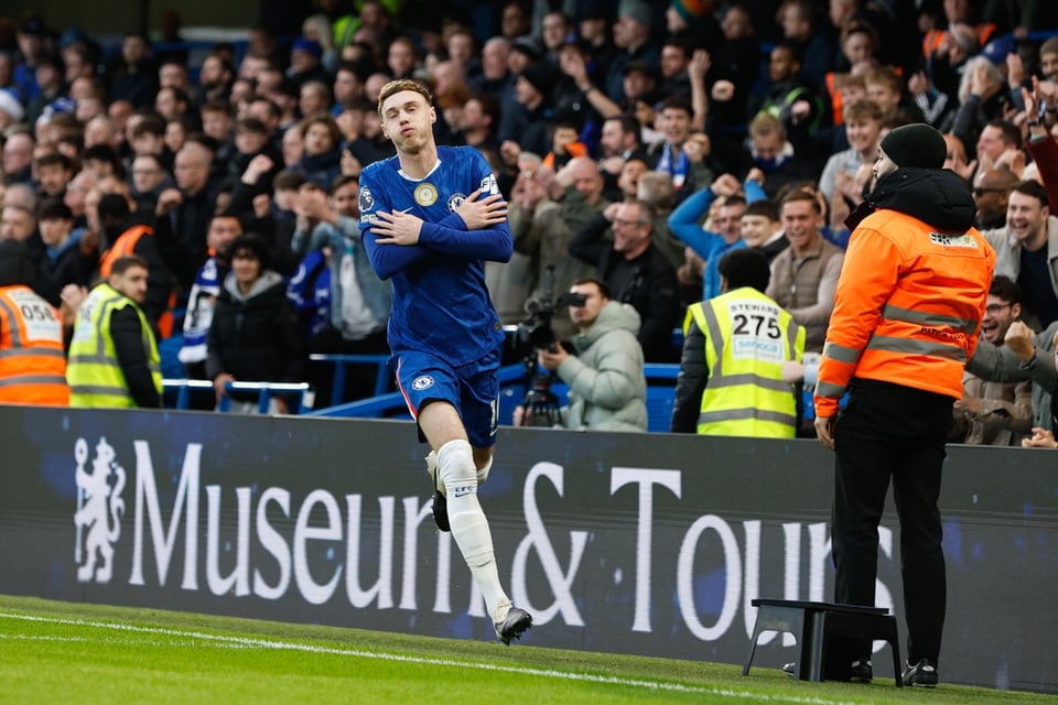 Chelsea celebra el regreso al gol de Cole Palmer