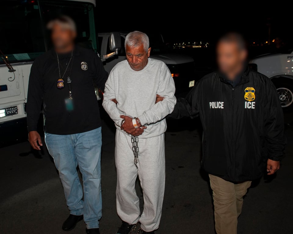 Migrantes en Estados Unidos detenidos y enviados a cárceles