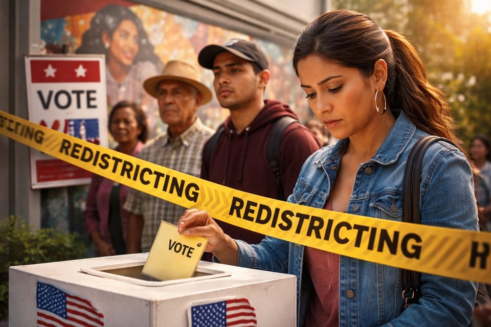 ¿Qué es el redistritado y por qué el caso de Indiana podría afectar al voto latino en 2026?