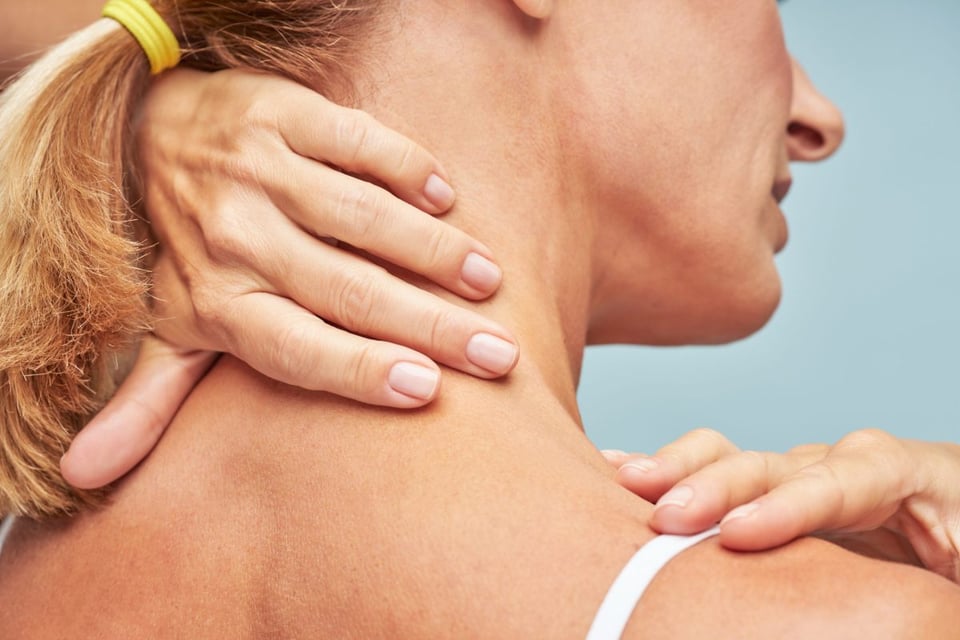 cuello, dolor, torticulis, Vitamins for Torticollis Relief