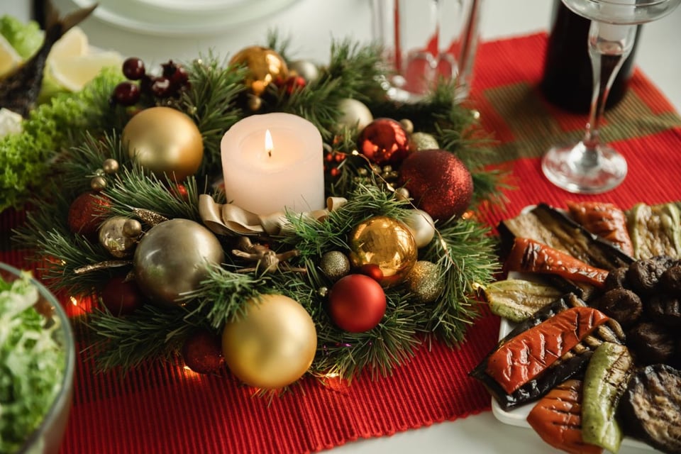 navidad, decoracion, mesa, 2025, navidad 