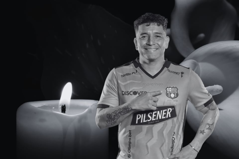 Mario Pineida, futbolista del Barcelona de Guayaquil es asesinado