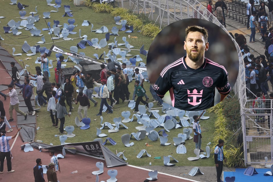 Gira de Messi por India arranca entre caos, daños y reclamos