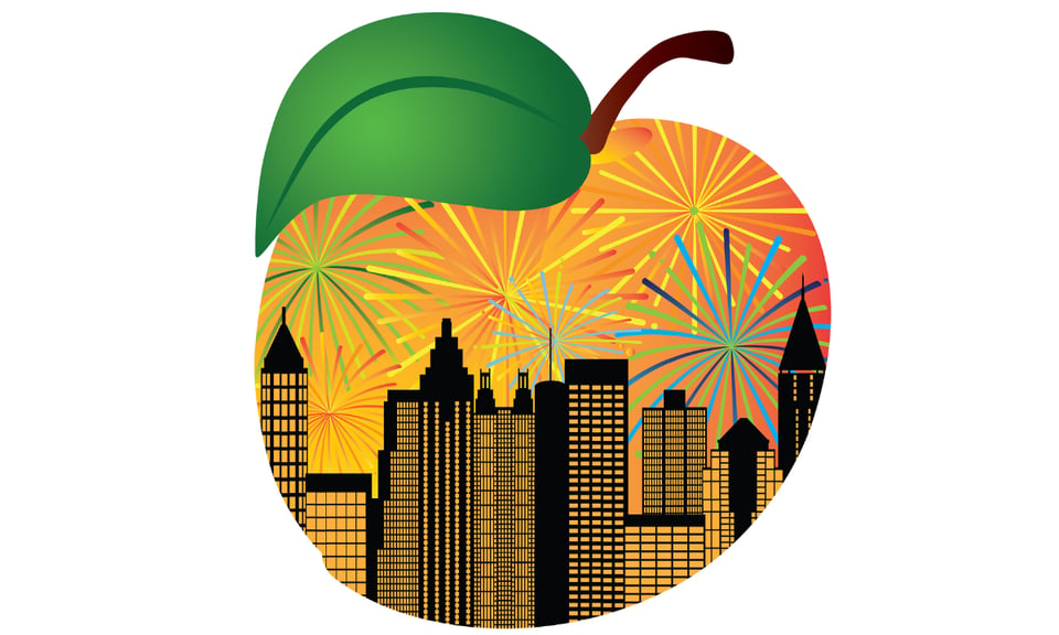 Atlanta reinventa el Peach Drop y estrena Countdown Over ATL para recibir el 2026! featured image