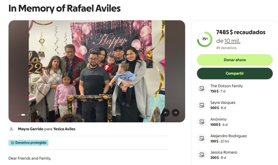 rafael, aviles, hispano, accidente, legado