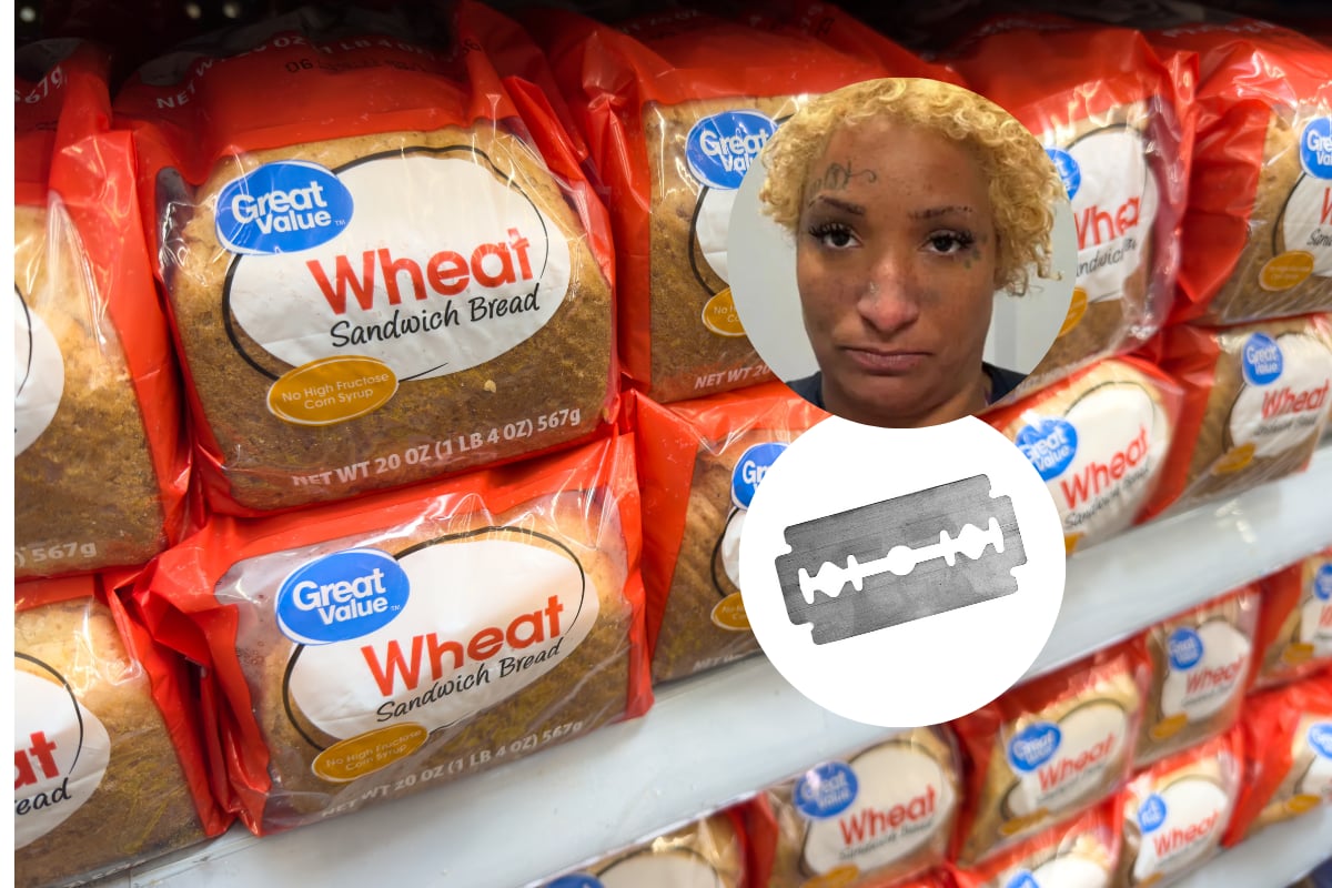 Woman Arrested for Placing Razor Blades in Walmart Bread