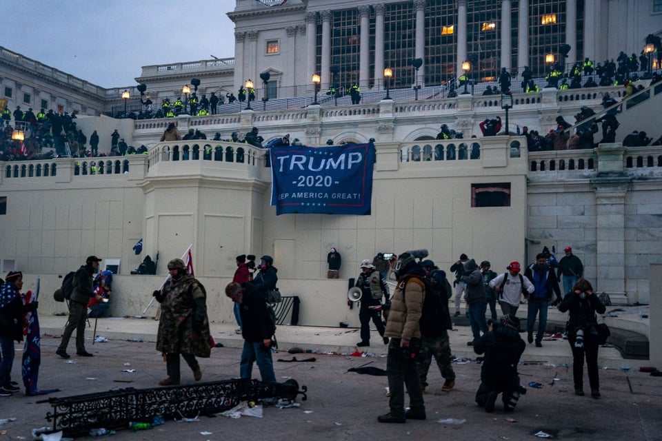 Cae el primer detenido por las bombas previas al asalto al Congreso