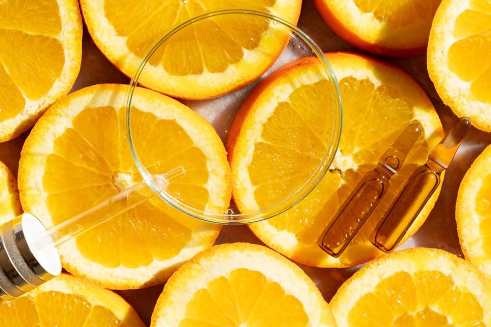 vitamina , c, beneficio, piel, unas, acidos