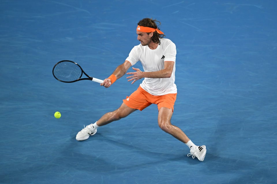 La absurda lesión de Tsitsipas que lo eliminó del Australian Open
