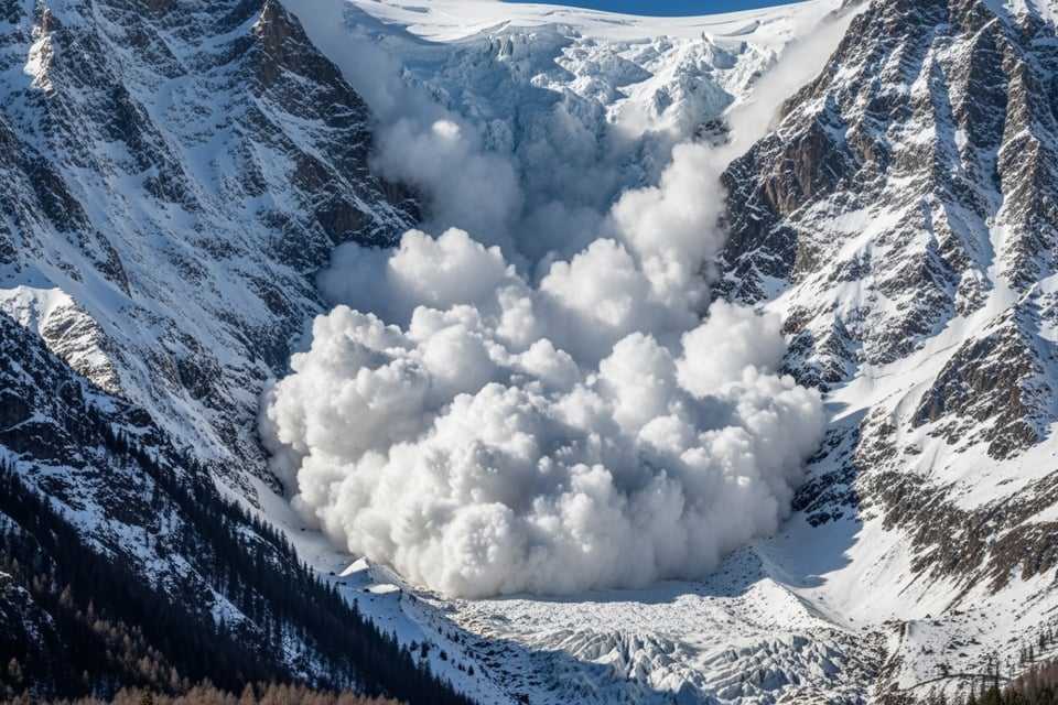 Avalancha deja dos muertos