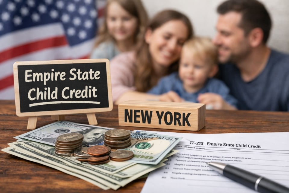 Empire State Child Credit se amplía en Nueva York, New York child cash payments 2026