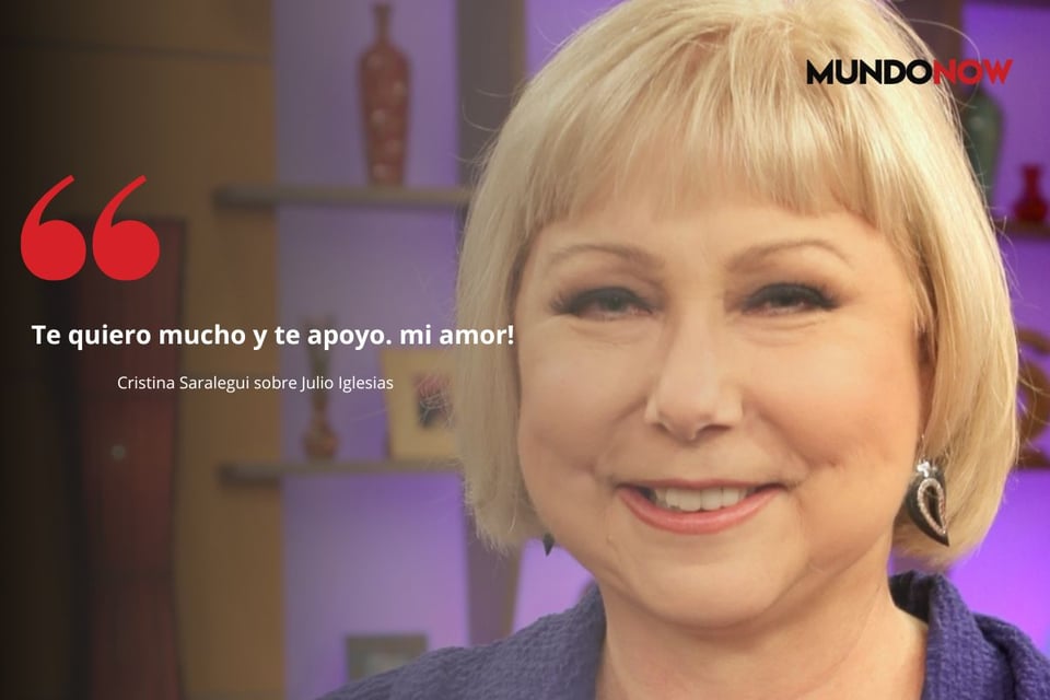 Cristina Saralegui defiende a Julio Iglesias