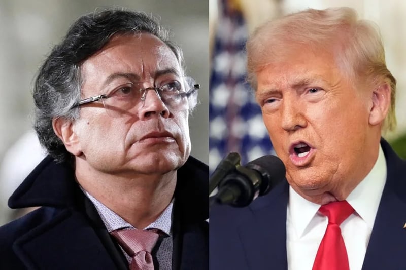 Trump evalúa reunirse con Petro tras llamada en medio de tensiones