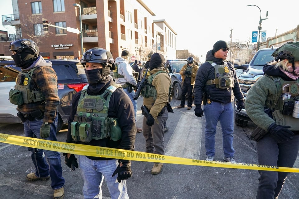 Redada migratoria Mineápolis y uso de fuerza