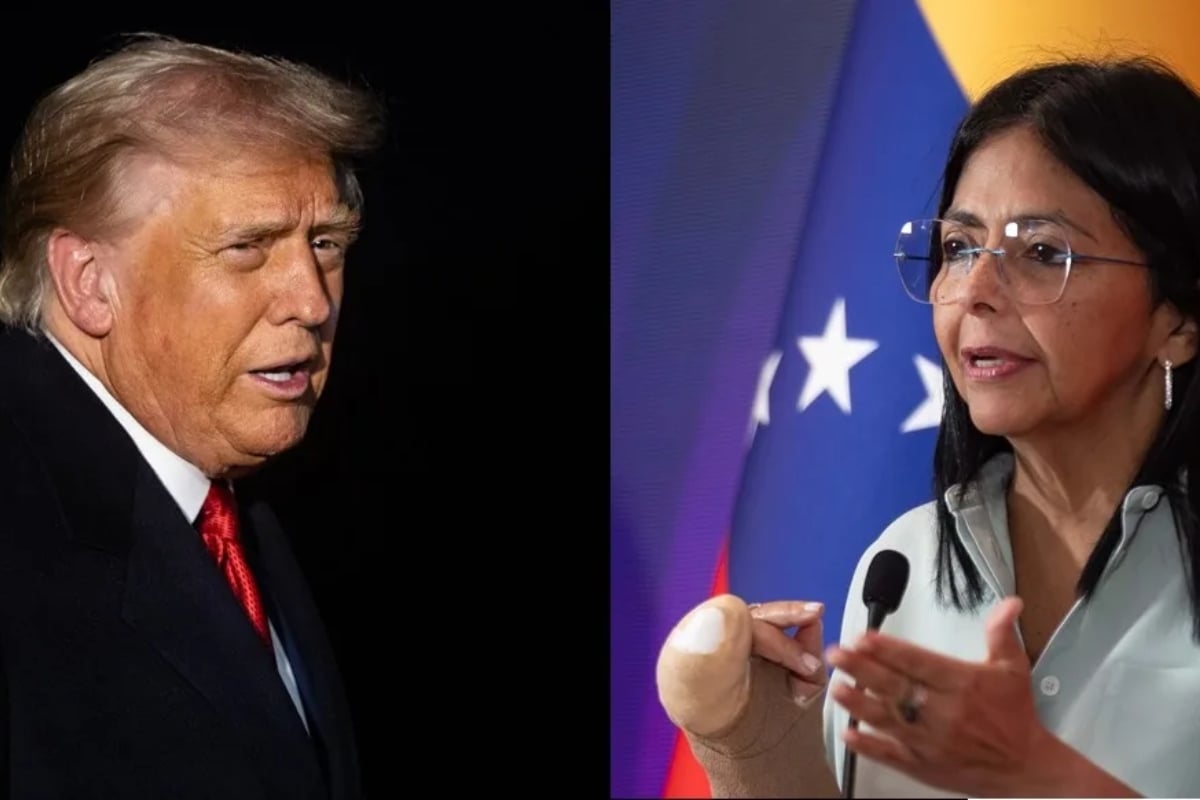 Trump lanza dura advertencia a Delcy Rodríguez tras caída de Maduro