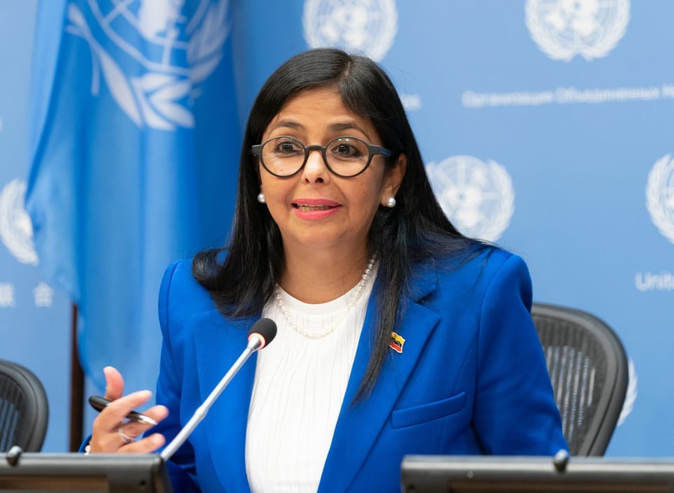 Delcy Rodríguez prepara visita a Washington tras respaldo de Trump a su Gobierno interino