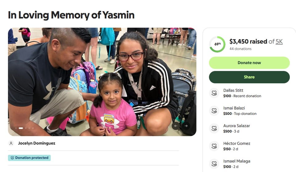 yasmin, gofundme, mama, hispana, renal, rinones 