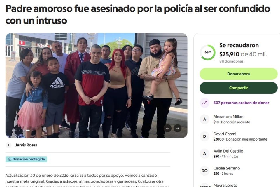 Tiroteo, Phoenix ,GoFundMe MundoNOW