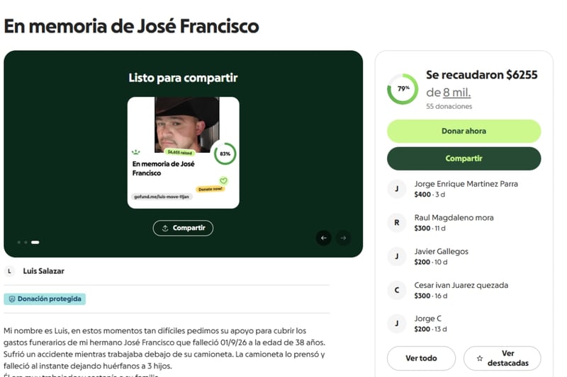 Accidente laboral , Tres hijos quedaron huérfanos, Familia pide apoyo MundoNOW