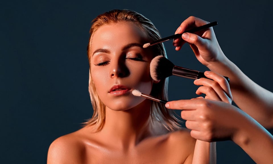 maquillaje perfecto, mujer, latina