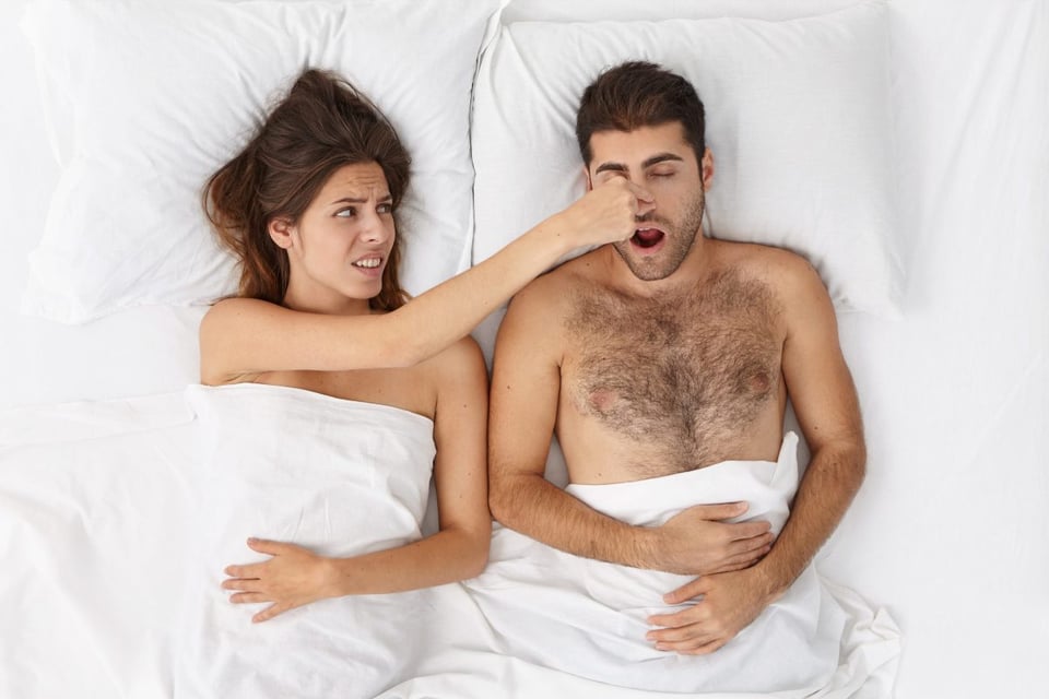 ronquidos, pareja, respiracion, soluciones 