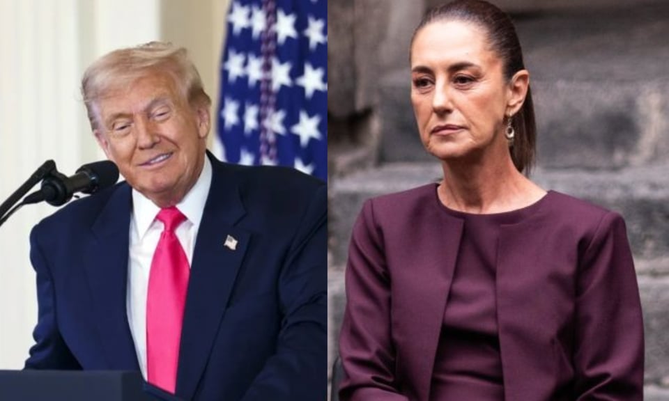 Sheinbaum habla con Trump tras acusaciones contra políticos mexicanos