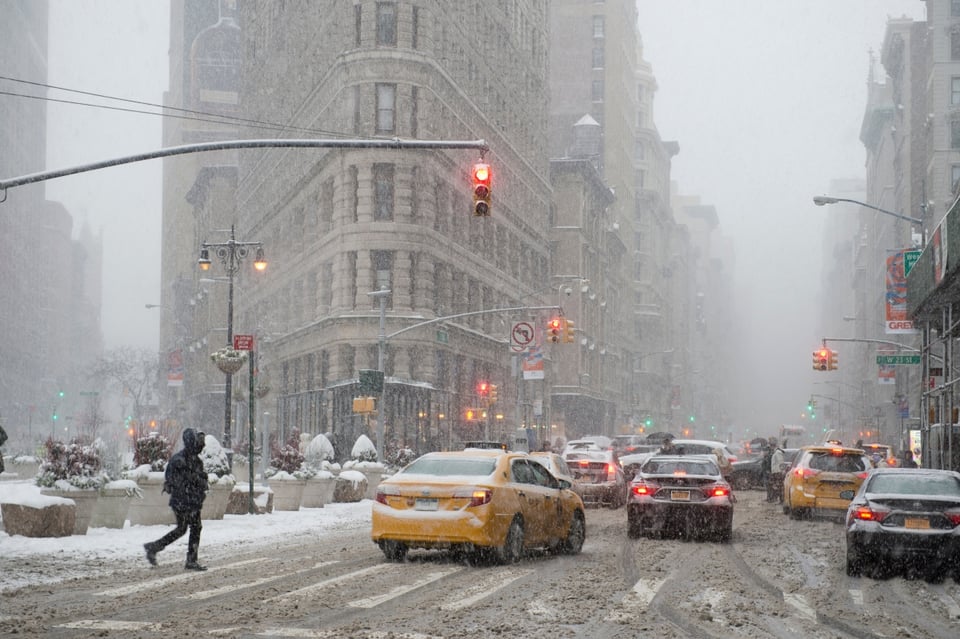 Estado de emergencia en Nueva York por severa tormenta invernal