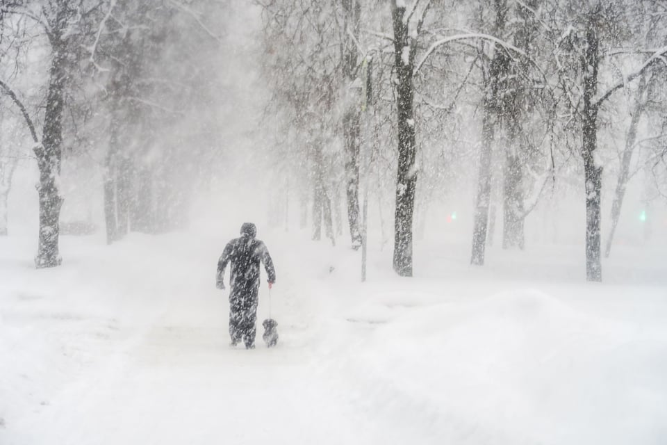Alerta por tormenta invernal en la costa este este fin de semana