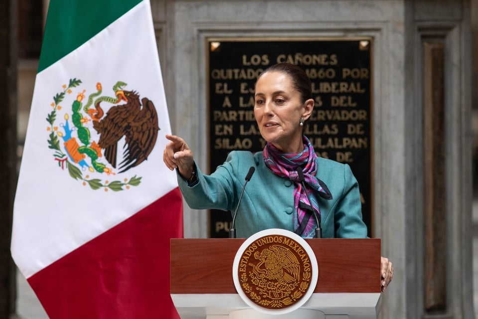 Sheinbaum presume avances contra cárteles y frena presión de Trump