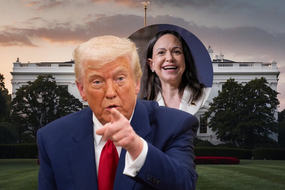 Giro de Trump sobre Machado tras la captura de Maduro