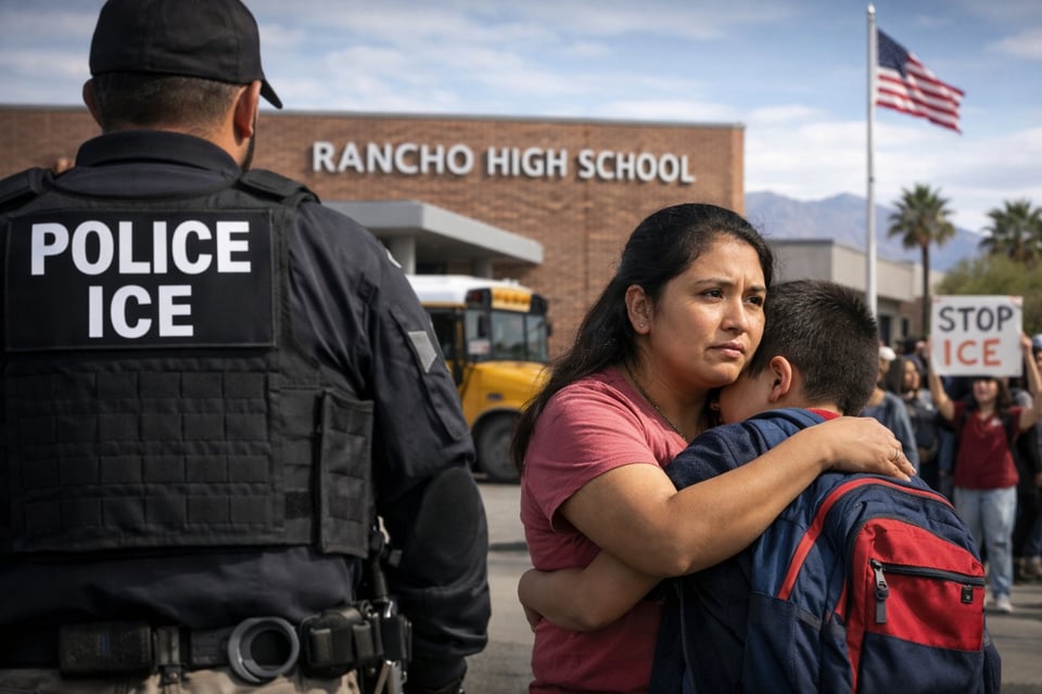 ICE y escuelas en Nevada: detención afuera de plantel genera polémica
