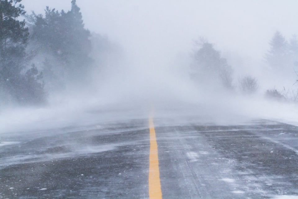 Golpe del invierno en el noreste