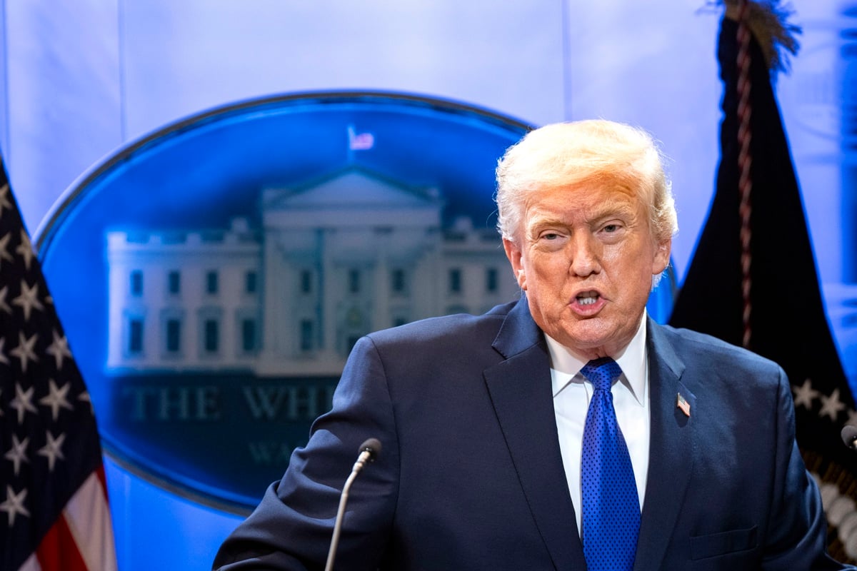 Trump presume los aranceles como su “palabra favorita” en mitin en Georgia