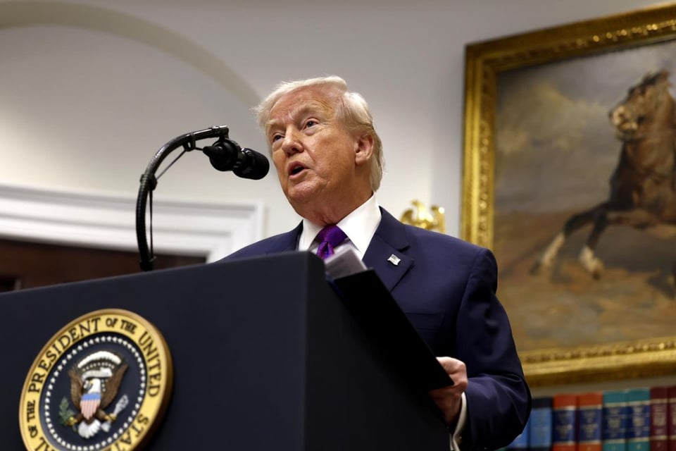 caída del dólar, trump