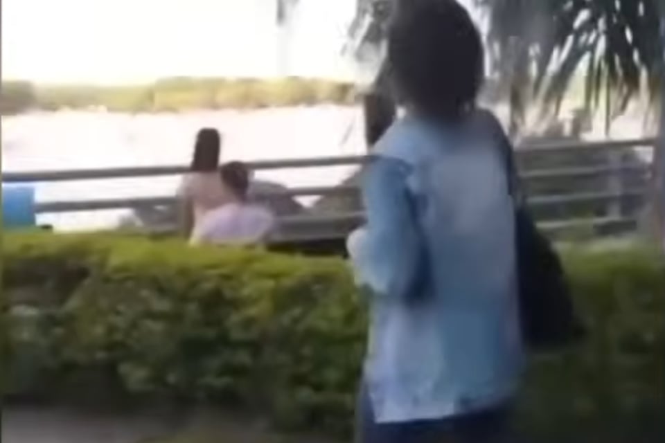 Young Woman Records Confrontation After Finding Her Partner With Her Best Friend in Public Plaza