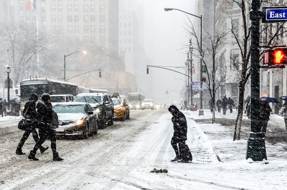 Alerta en Nueva York por temperaturas letales bajo cero