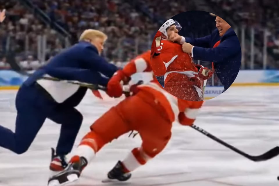 Trump se burla de Canadá tras el oro de EE.UU. en hockey