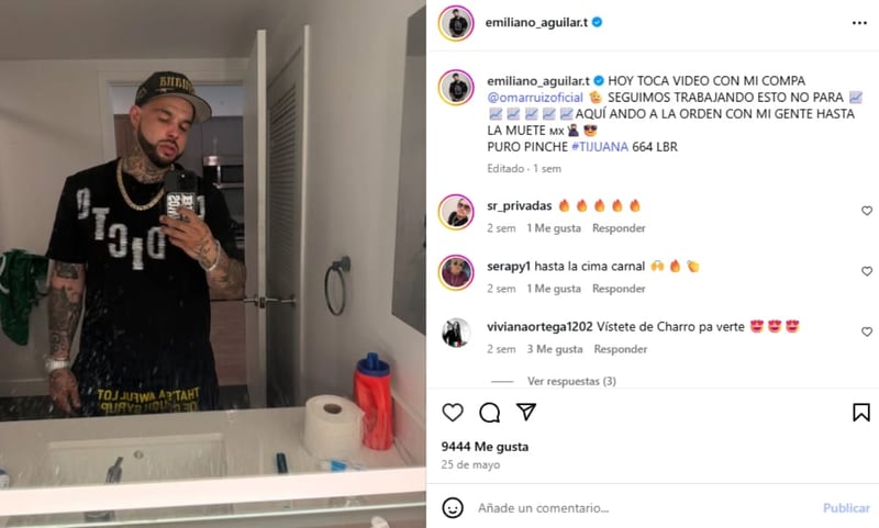 Emiliano enfrenta a Pepe Aguilar