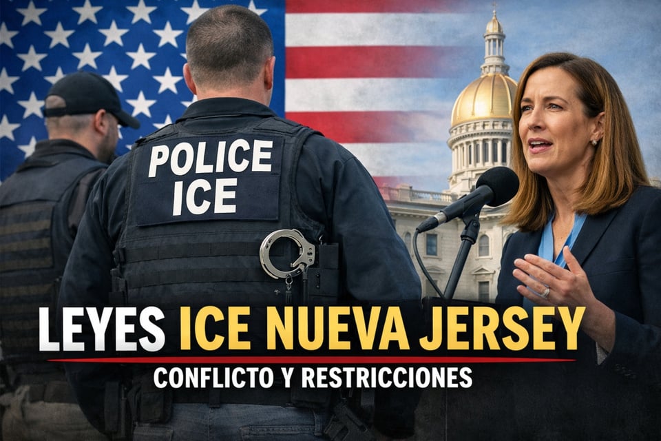 Nuevas leyes contra ICE en Nueva Jersey generan controversia