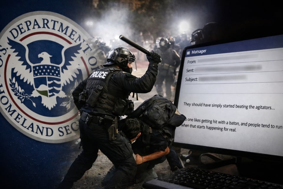 Funcionario del DHS propuso golpear manifestantes en redadas migratorias