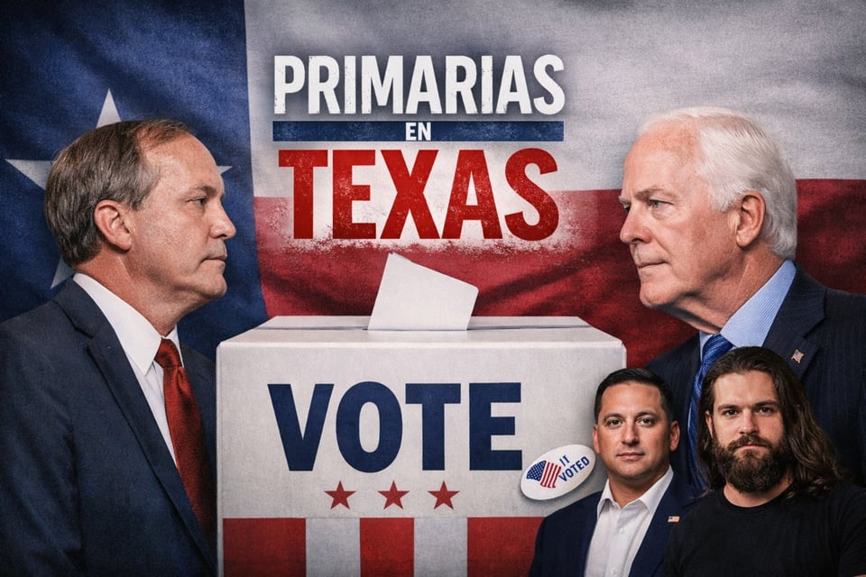 Primarias en Texas: duelo clave por el Senado