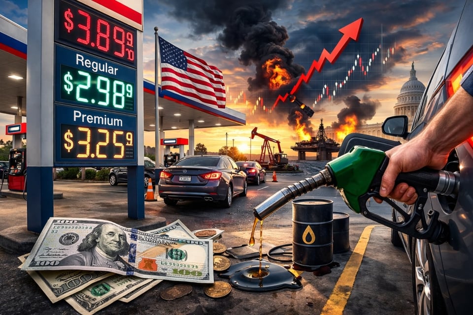 Gasolina en Estados Unidos sube y preocupa a automovilistas