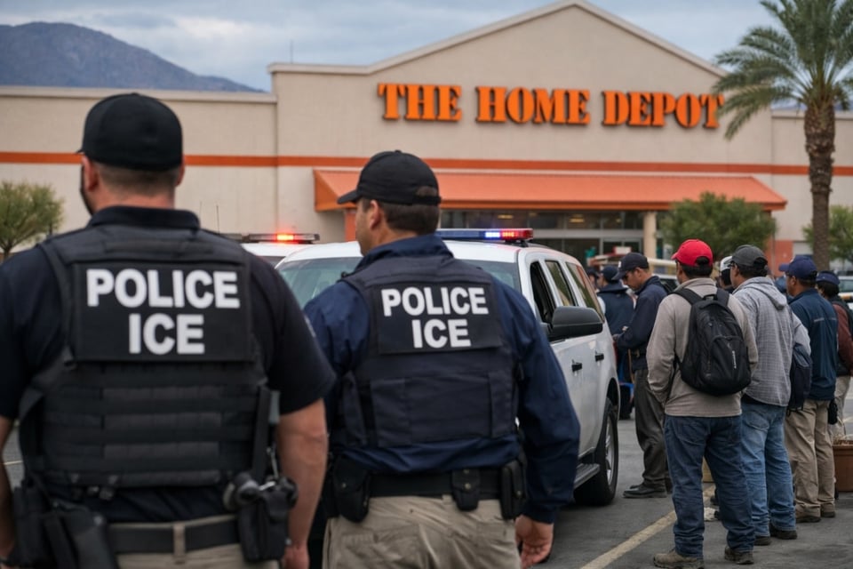 ¿Qué ocurre con los operativos de ICE en Home Depot?