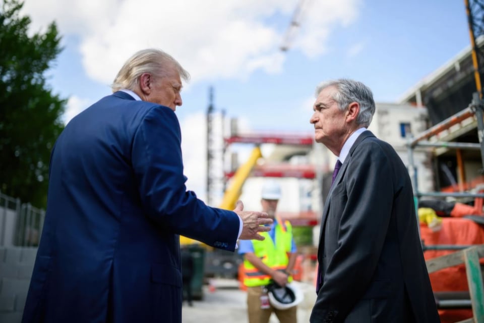 Jerome Powell, trump