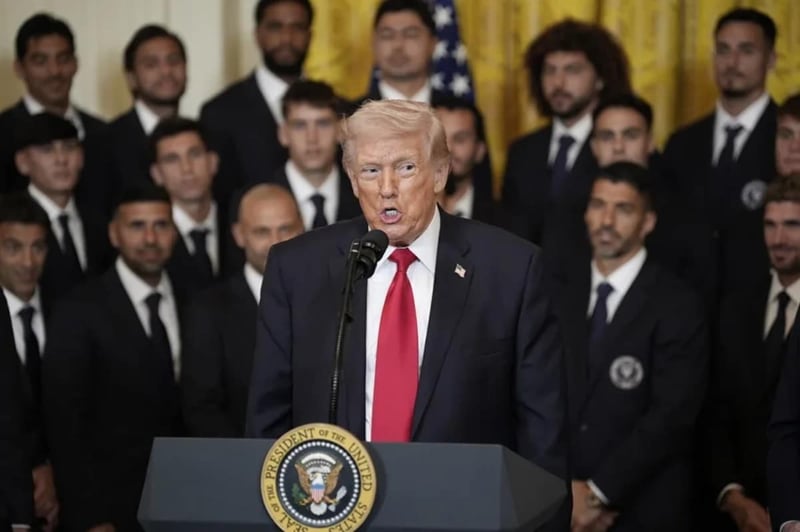 Trump dice que Venezuela vive una “estabilización” mientras su petróleo llega a Houston