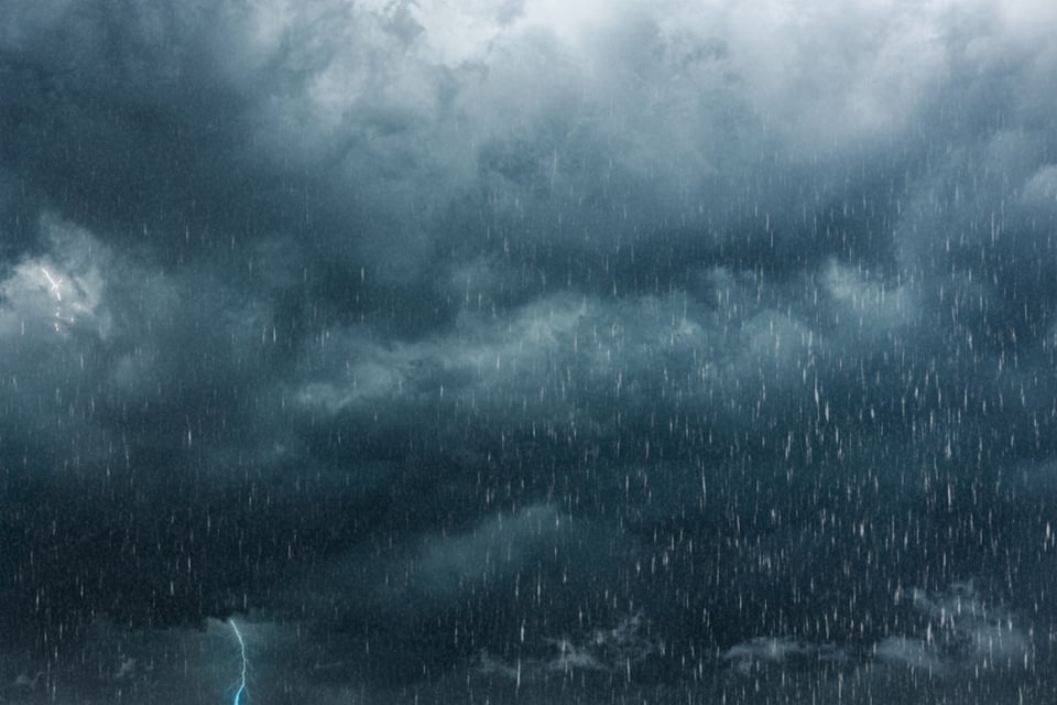 Tormentas severas y lluvias